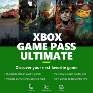 Xbox Game Pass Ultimate PC / Xbox One and Series S/X + EA Play